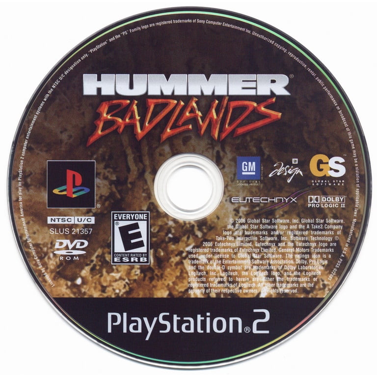 Hummer Racing Ps2 Off-road Racing Game Hummer Badlands For PlayStation 2 (Renewed) - With ...