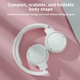 thumbnail image 6 of Mikilon Headphones, Bluetooth Headphones Over-Ear, Wireless Headphones With Microphone, HiFi Stereo Foldable Lightweight Headset For Cellphone & PC, 6 of 9