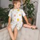 thumbnail image 4 of Fotbe Funny Chicken Pijama Estampada de 2 Piezas para Niños – Ropa de Dormir de Manga Corta Cómoda para Niños y Niñas, Camiseta y Shorts de Algodón-X-Large, 4 of 6