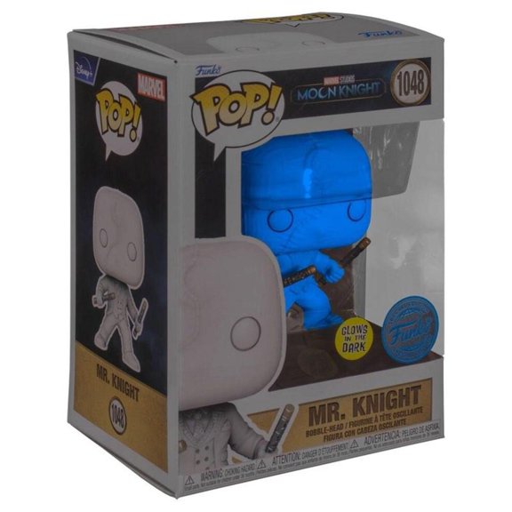 Collectible Funko POP! Marvel: Moon Knight - Mr. Knight (GiTD)(Special Editiion) #1048