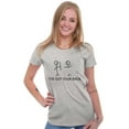 thumbnail image 4 of I've Got Your Back Funny Nerdy Womens Slim Fit Graphic Tee Brisco Brands S, 4 of 5