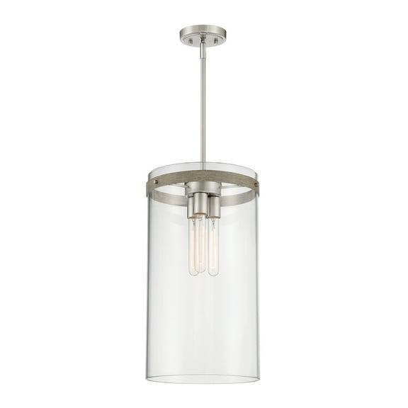 Designers Fountain Reflecta 3 Light Brushed Nickel Pendant, D227M-11P-BN