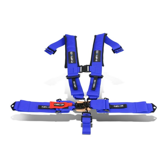 NRG Innovations NRG-SBH-5PCBL-620 NRG Innovations SBH-5PCBL-620 SFI Approved 5-Point Latch & Link Buckle Safety Racing Seat Belt Harness