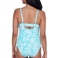 thumbnail image 2 of Tie Front Underwire One-Piece Swimsuit, 2 of 5