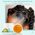 thumbnail image 3 of Kids Curly Edge Control Edge Control Wax Strong Hold Non-greasy Edge Smoother Shining and Conditioning Hair Gel Extra Hold All Hair Types Styling Gel Great for Smooth Edges Extra Hold, 3 of 7
