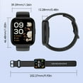 thumbnail image 2 of "DECHOYECHO Smart Watch, 1.83"" Touch Screen, Alexa Built-in, IP68 Waterproof, Fitness Tracker, 100 Sports Modes", 2 of 6