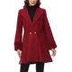 thumbnail image 1 of Gabardina Larga Abrigo Elegante Felpa Cruzada De Para Mujer, 1 of 7