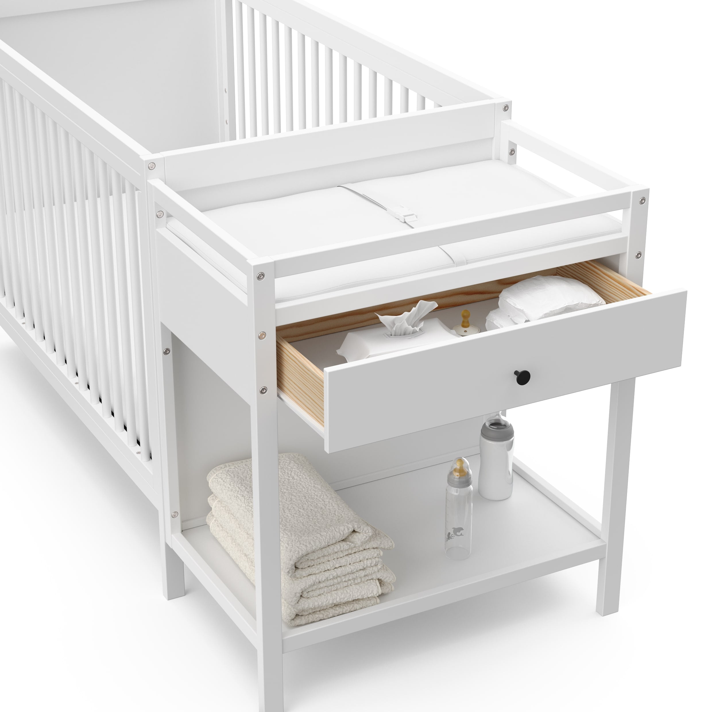 Graco 4 in 1 crib with changing table instructions top