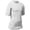 WHITE, variant on Men's Half Sleeve Compression Shirt
