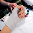 thumbnail image 3 of 1 par de guantes anti UV Manicuras Glove Protección profesional Guantes sin dedos para manicuras, 3 of 8