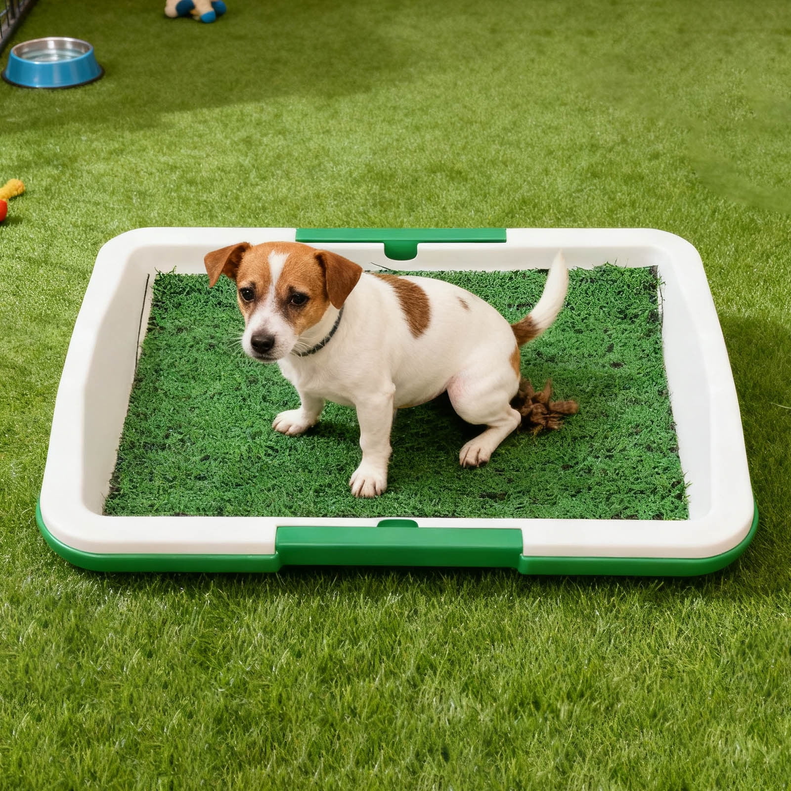 Pet Supplies Label-Free Indoor Outdoor Litter Mat with Tray and Grid for Cat and Dog—1772x122 Inches Easy Cleaning and Versatile Use
