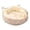 White, variant on WEIOUKC Cat Sleeping Bed, Round Pet Nest Cushion, Soft Cotton Rope Cat Bed, Round Indoor Cat Bed for Small to Large Cats, Sturdy Hand-Woven Durable Design