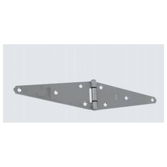 National Hardware N342-493 Heavy Duty Strap Hinge, 8 In. - Quantity 2
