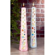 Biedermann & Sons Birthday "1 to 21" Pillar Candle - Pink (CP241PK)