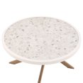 thumbnail image 3 of Better Homes & Gardens Paige Steel Outdoor Chat Table, White, 3 of 6