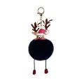 thumbnail image 4 of Christmas Elk Keychain Backpack Decoration Plush Toy Pendant Key Chain Animal Doll Keyring Ball Pendant Exquisite Elk Keychain Decoration, 4 of 9