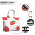 thumbnail image 2 of Travel Tote for Women,Travel Duffel Bag Airplane Duffel Strawberry Large Gym Tote Bag for Weekend Getaways, 2 of 5