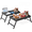 black, variant on Innovative Life 2-Pack Bamboo Bed Tray Table with Folding Legs, Breakfast Trays, Serving Trayfor Work, Food and Snack Tray for Bed and Sofa,White