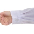 thumbnail image 4 of Garbnen Unisex Lab Coat White Long Sleeve Doctor Student Career Cosplay Costume White Unisex Workwear Doctor's Coat, 4 of 7