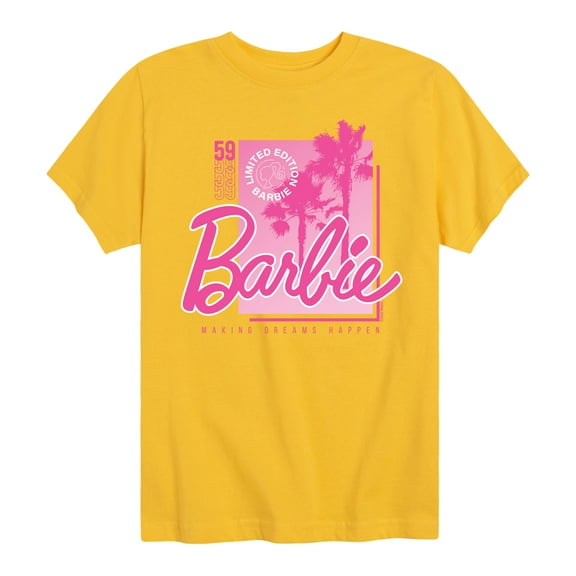 Barbie - Barbie Pink Core - Toddler And Youth Short Sleeve Graphic T-Shirt
