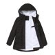 thumbnail image 3 of Parkas de manga larga para mujer, chaqueta lisa de otoño e invierno, de manga larga, con espalda descubierta, cárdigan con capucha, abrigo abrigado con bolsillos, tops, abrigo para mujer, 3 of 5