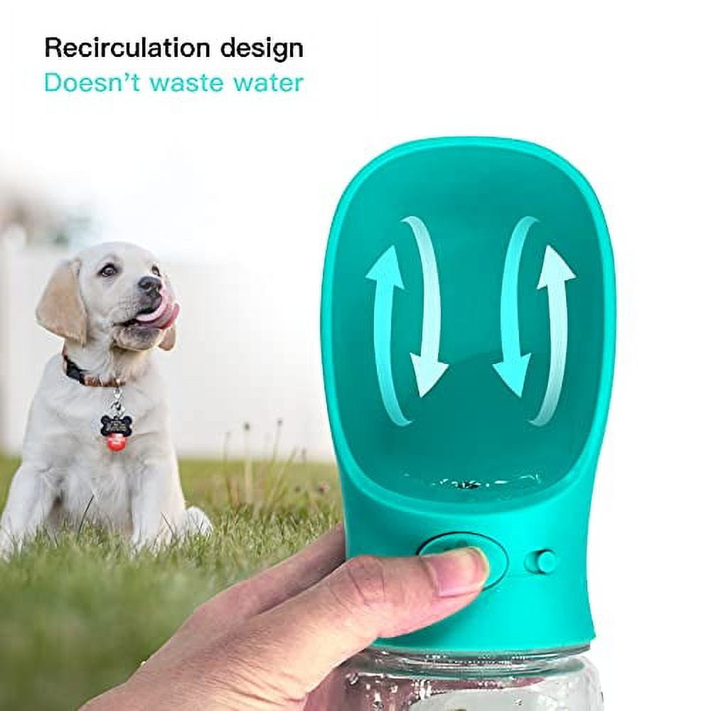 Nado Care Dog Water Bottle for Walking Portable Dog Water Dispenser Pe