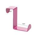 thumbnail image 2 of Matsuzay 2pcs Over Door Hooks Stainless Steel Drawer Nail-Free Clasp Z-shaped Office Hangers Clothes Rack Punch-Free Hanger Almacenamiento y organización del hogar, 2 of 6