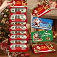 thumbnail image 7 of 1PC Christmas Money Envelope for Cash, 10 Slots Booklet, Holiday Money Card Holder Tassels, Surprise Christmas Xmas Gift Card Holder for Santa Cash Supplies, 7 of 7