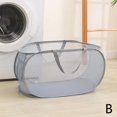 thumbnail image 2 of Cesta portátil para ropa sucia, cesta grande hueca para guardar juguetes, cesta plegable para ropa sucia, cesta para la colada del hogar, 2 of 2