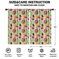 thumbnail image 2 of Blackout Kids Curtains,Gray Football Elements Pattern Childrens Insulated Curtains Set Of 2,Bedroom Essentials,Toddler Room Decor 52"x84", 2 of 5