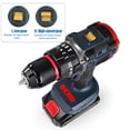 thumbnail image 4 of Graflsoa Brushless Cordless 2-in-1 Drill Driver & Screwdriver with 20 Torque Gears, 320W Motor, 30Nm Max Torque, 2000mAh Lithium Battery, 13mm Chuck, 320 RPM, Ideal for Home DIY & Projects, US Plug,, 4 of 6
