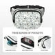 thumbnail image 5 of Fotbe Bicycle Cangurera Cuadrada con Estampado de Doble Capa, Bolsa de Cintura Ajustable Mini para Hombres y Mujeres, 5 of 9