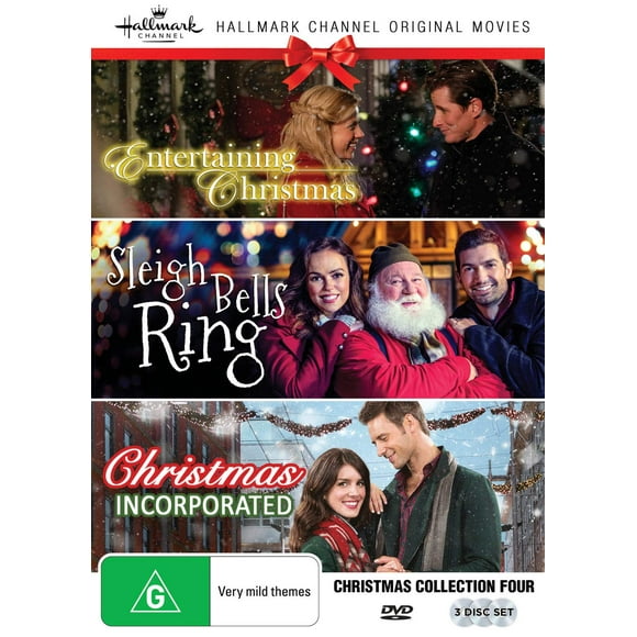 UUC Hallmark Christmas 3 Film Collection (Entertaining Christmas/Sleigh Bells Ring/Christmas Incorporated)