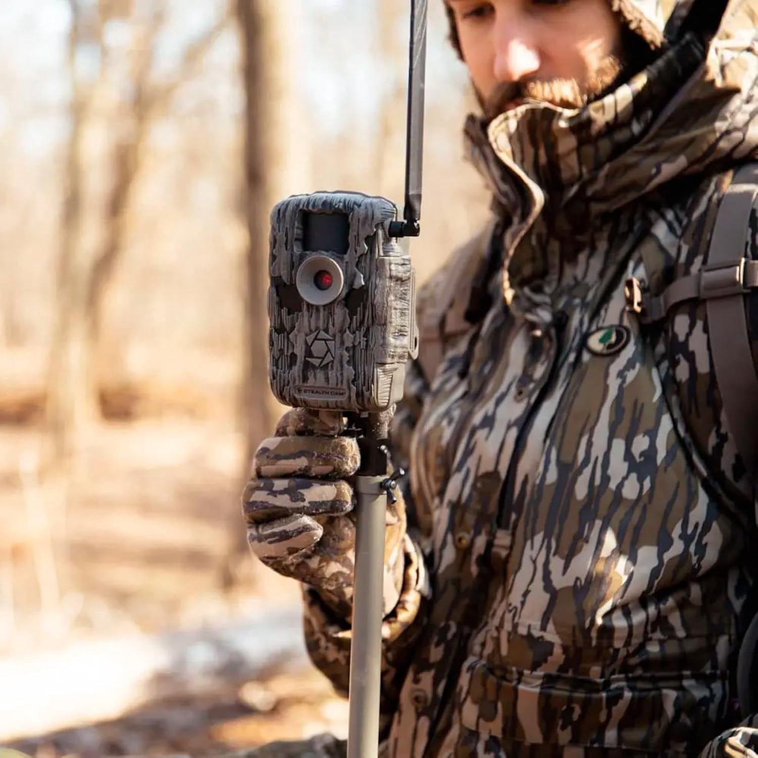Stealth Cam Fusion Max 36MP Cellular Trail Camera, 720p HD Video, 0.4s Trigger, 80ft IR Detection, Weatherproof (STC-FXWTX)