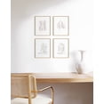 thumbnail image 4 of Marco de fotos HAUS AND HUES, madera de roble beige, 28 x 36 cm, juego de 4, 4 of 7