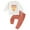 White, variant on Toddler Baby Boy Thanksgiving Outfit Turkey Crewneck Sweatshirt Top Jogger Pants Set 2Pcs Fall Winter Clothes (White, 18-24 Months)