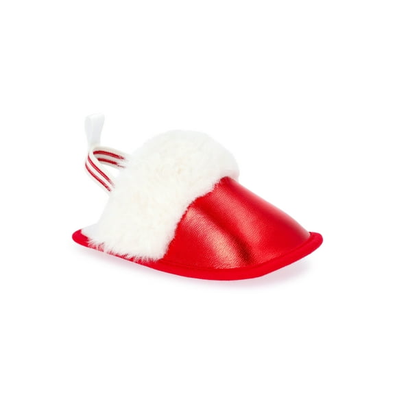 Carter's Child of Mine Baby Boys or Girl Holiday Faux Fur Clogs