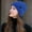 Blue, variant on Winter Warm Daily Fashionable Elastic Casual Slouchy Hat Suitable For Man And Woman Wool Trapper Hat for Men Womens Mad Hat Trapper Hat Big Men Leather Baseball Cap Women Cool Snow Hat U of M Winter