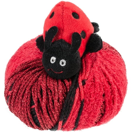 DMC Top This! Special FX Yarn-Ladybug - Metallic