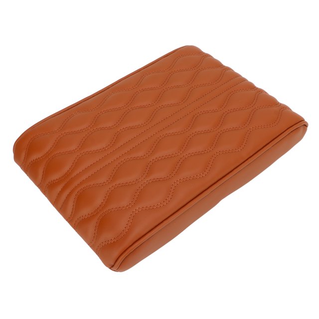 Funda Para Reposabrazos De Consola Central, Universal, De Piel Sintética, Resistente Al Agua, Correa Elástica Para SUV, Camión, Coche, Color Negro Y Cómoda, Universal, De Piel