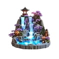thumbnail image 1 of Liyamei Ornements de Bureau Rochers Fluides pour Salon Roue Feng Shui Circulation Ornements Plats 2D 1 Pce, 1 of 5