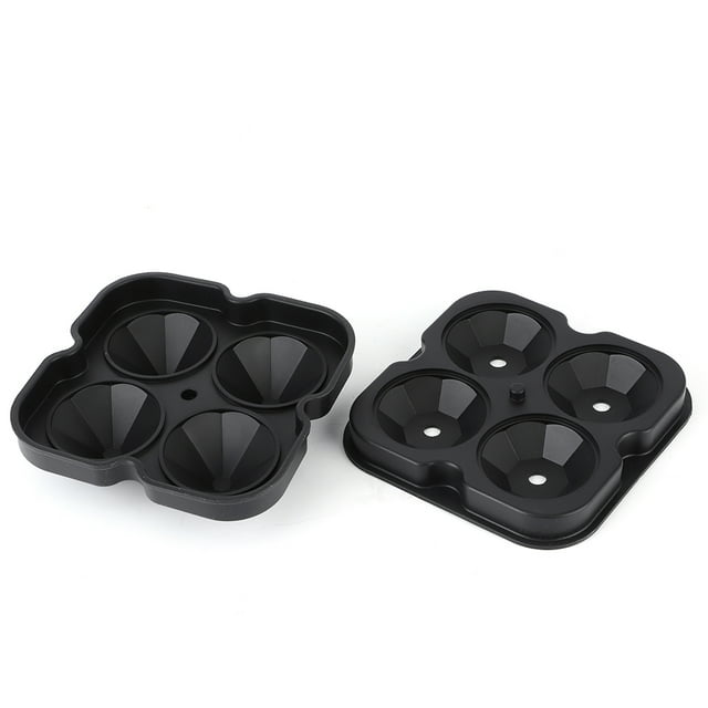 Ice Ball Maker Ice Maker Ice Tray, 4 Holes Ice Ball , For Ice Pops For Ice Block