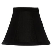 Mainstays Empire Accent Lamp Shade in Solid Black 7