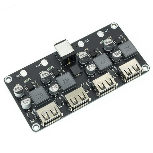 Seitruly Módulo reductor de 24W para teléfono QC 3,0, placa de carga rápida, convertidor de voltaje de rápido, circuito regulador Type3 NO3