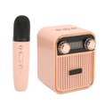 thumbnail image 3 of Mini máquina de Karaoke con Bluetooth, Altavoz Bluetooth portátil con sonido estéreo HiFi y micrófono para regalos de niños, 3 of 8
