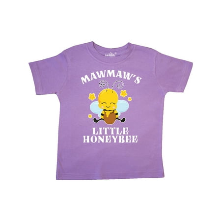 

Inktastic Cute Bee Mawmaw s Little Honeybee with Stars Gift Toddler Boy or Toddler Girl T-Shirt