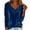 Navy, variant on qucoqpe Womens Plus Size Velvet Tops Cowl Neck Long Sleeve Sparkly Shirts Fashion Casual Loose Solid Color Blouses