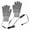 Gray, variant on Lovzfmll Heated Gloves for Men and Women, Rechargeable Full Finger Winter Gloves, Adjustable Temperature Control, Machine Washable, Gray