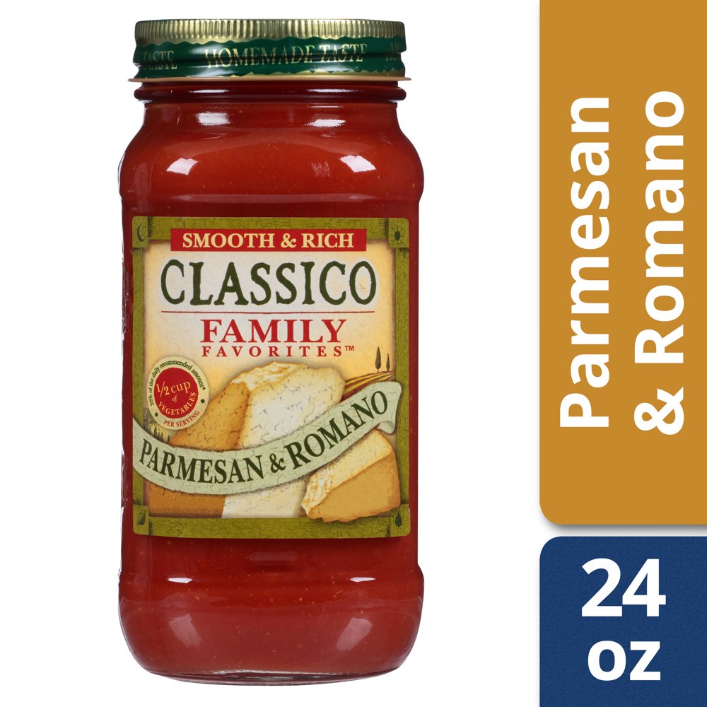 Classico Family Favorites Smooth and Rich Parmesan and Romano Pasta