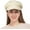 Beige, variant on US Women's Newsboy Hat Winter Wool Cabbie Beret Tweed Girls Paperboy Cap